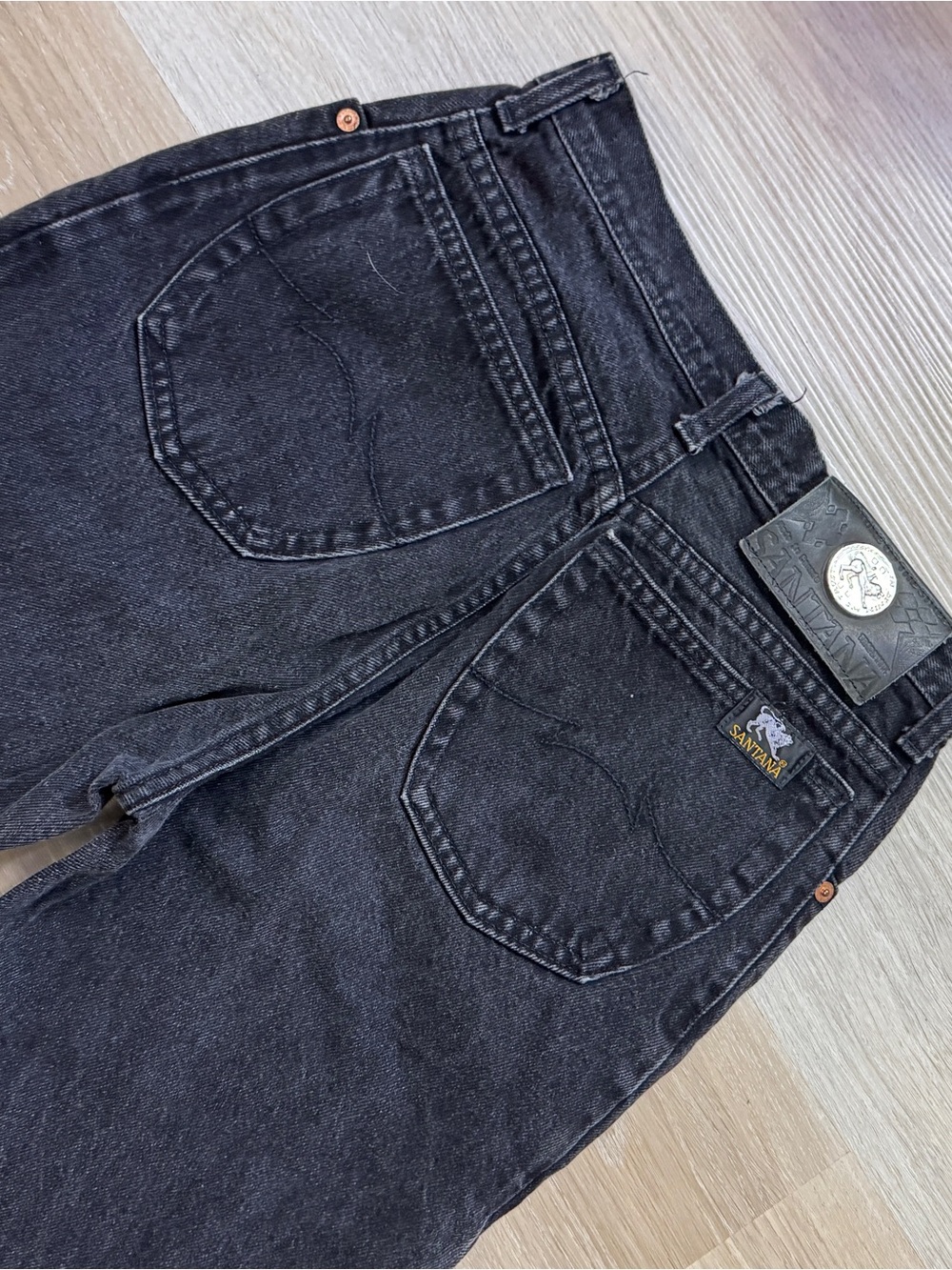 90s Parasuco Santana Black Mom Jeans 30